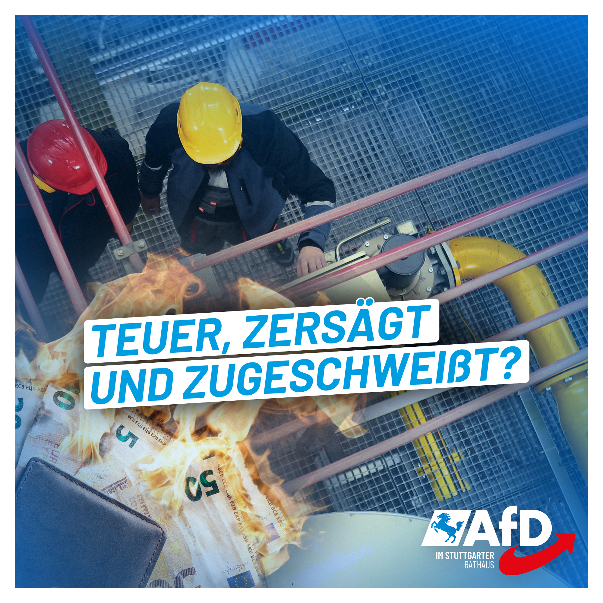 Teuer, zersägt und zugeschweißt?