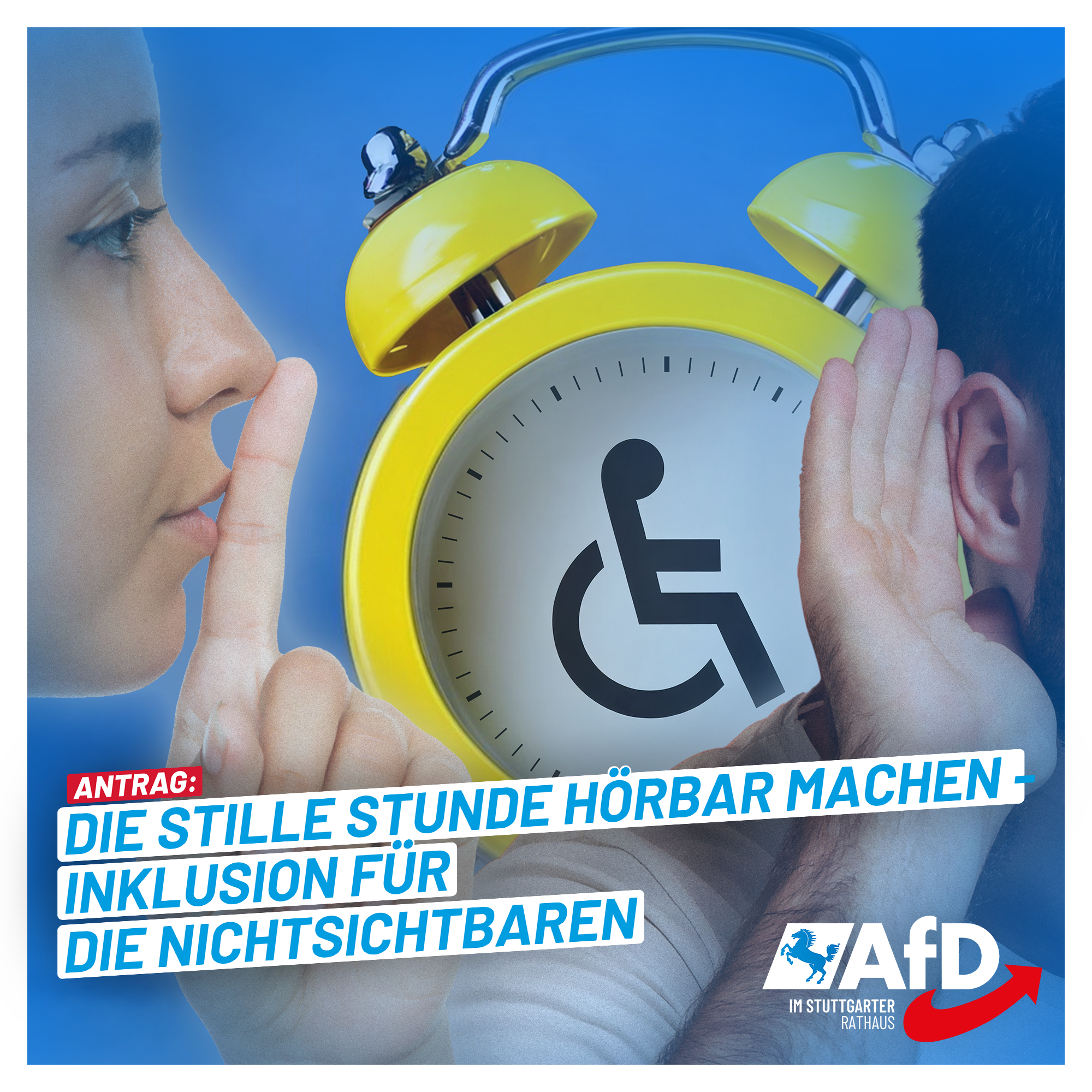 Die Stille Stunde hörbar machen – Inklusion für die Nichtsichtbaren