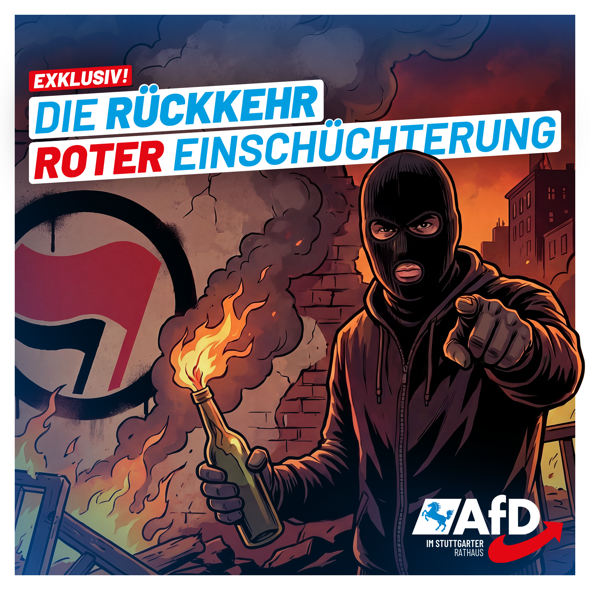 Stuttgart und die Rückkehr roter Einschüchterung
