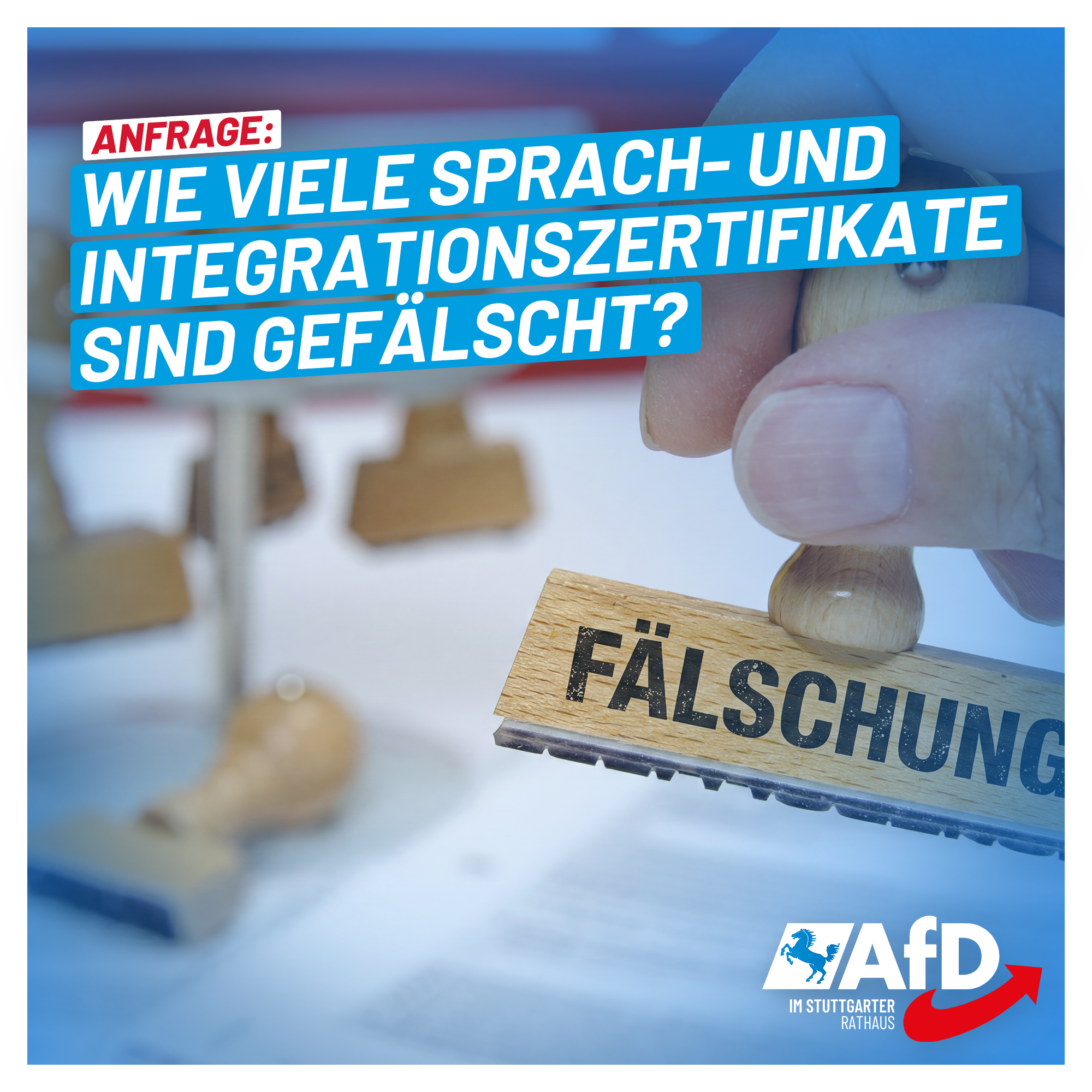 Anfrage: Wie viele Sprach- und Integrationszertifikate sind gefälscht?